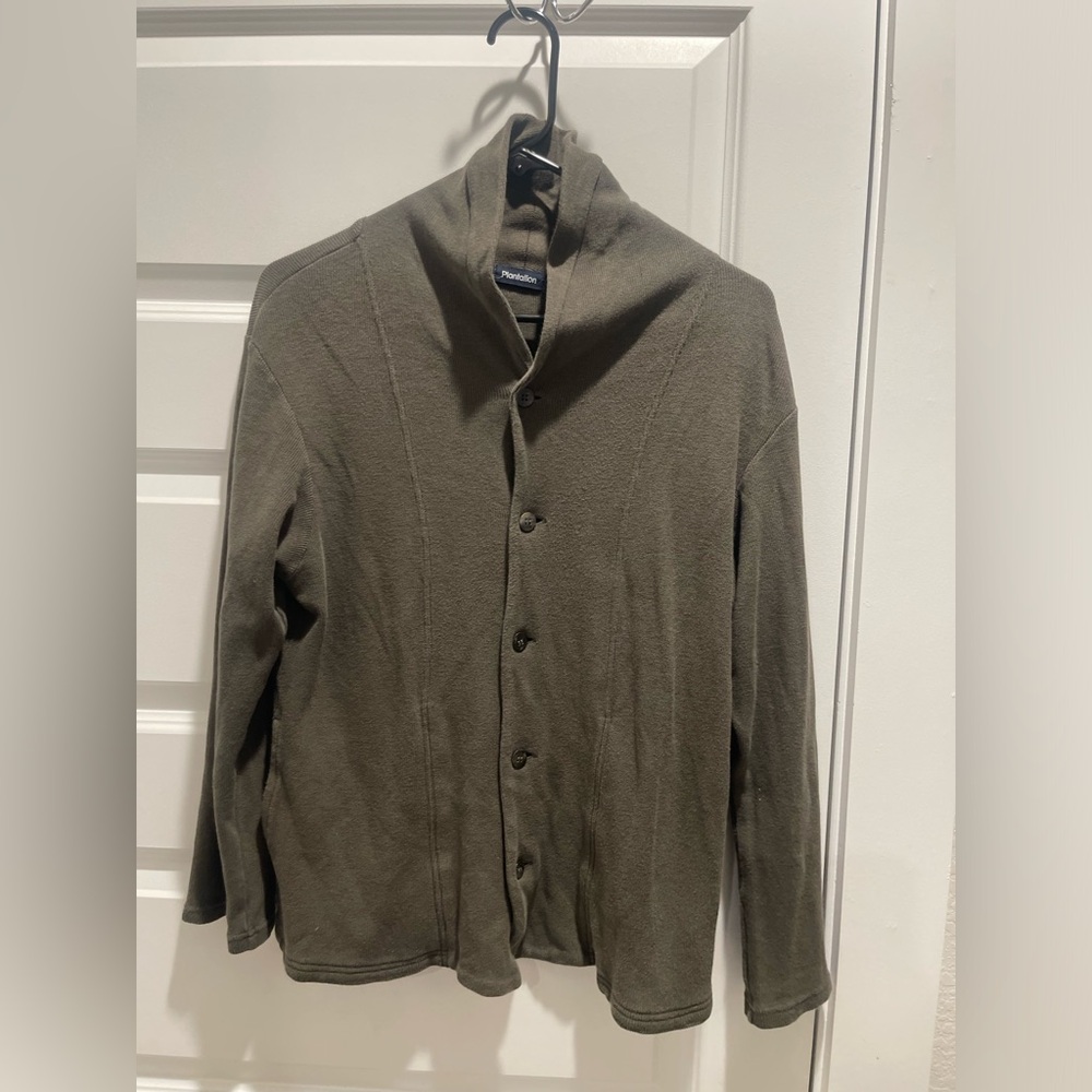 Vintage Plantation Issey Miyake cotton unisex Cardigan M